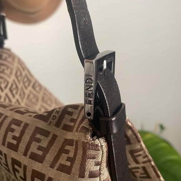 Authentic Fendi canvas bag - Picture 7 of 10